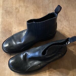 Bed Stu Black Leather Men's chukka Boots